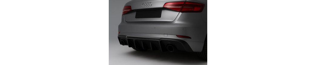 Audi Heckdiffusor & Sport-Heckansätze