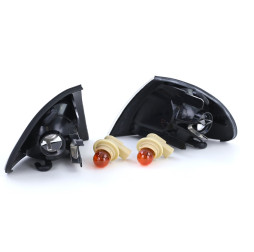 Frontblinker Set Bmw 3er M3 E46 Klarglas Smoke