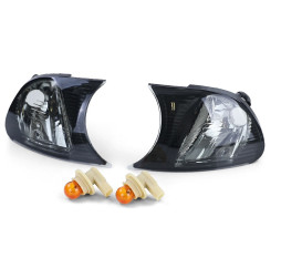 Frontblinker Set Bmw 3er M3 E46 Klarglas Smoke