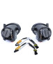Nebelscheinwerfer LED Set Audi A4 8K A6 4F Q5 Smoke