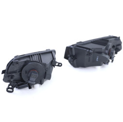 Nebelscheinwerfer Set Audi A5 8T 8F Klasglas Smoke