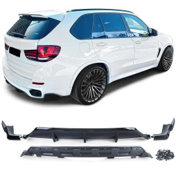 Heckdiffusor Bmw X5 F15 Schwarz Glanz
