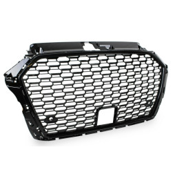 Nieren Grill Kühlergrill Audi A3 8VA 8V1 8VS Schwarz Glanz