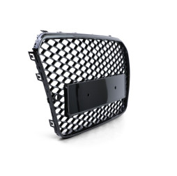 Nieren Grill Kühlergrill Audi A5 B8 8T 8F Schwarz Glanz
