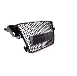 Nieren Grill Kühlergrill Audi A5 8T Schwarz Glanz