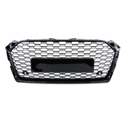 Nieren Grill Kühlergrill Audi A5 F5 Schwarz Glanz
