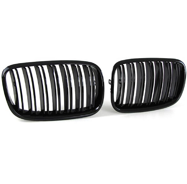 Nieren Grill Kühlergrill Bmw X5 X6 E70 E71 Schwarz Glanz – Autoersatzteil kaufen