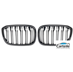 Nieren Grill Kühlergrill Bmw X3 G01 X4 G02 Schwarz Glanz