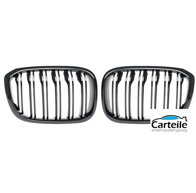 Nieren Grill Kühlergrill Bmw X3 G01 X4 G02 Schwarz Glanz – Autoersatzteil kaufen