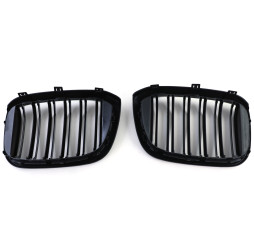 Nieren Grill Kühlergrill Bmw X3 G01 X4 G02 Schwarz Glanz