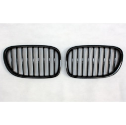 Nieren Grill Kühlergrill Bmw 7er F01 F02 F03 F04 Schwarz Glanz