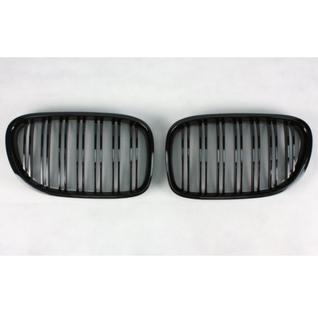 Nieren Grill Kühlergrill Bmw 7er F01 F02 F03 F04 Schwarz Glanz – Autoersatzteil kaufen