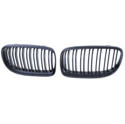 Nieren Grill Kühlergrill Bmw 3er E90 E91 Schwarz