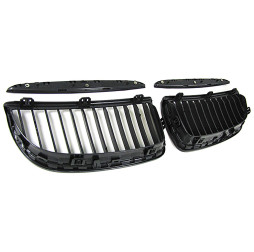 Nieren Grill Kühlergrill Bmw 3er E90 E91 Schwarz
