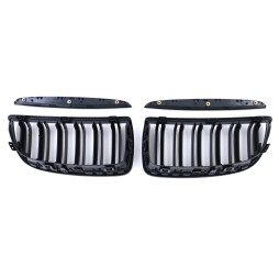 Nieren Grill Kühlergrill Bmw 3er E90 E91 Schwarz