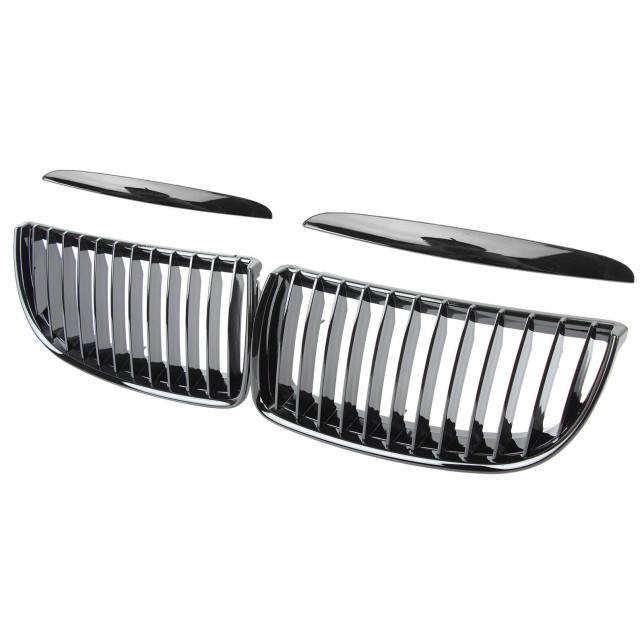 Nieren Grill Kühlergrill Bmw 3er E90 E91 Schwarz Glanz – Autoersatzteil kaufen
