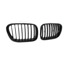 Nieren Grill Kühlergrill Bmw X5 E53 Schwarz Glanz