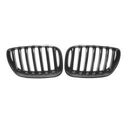 Nieren Grill Kühlergrill Bmw X5 E53 Schwarz Glanz