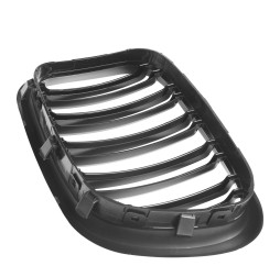 Nieren Grill Kühlergrill Bmw X5 E53 Schwarz Glanz