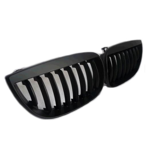 Nieren Grill / Kühlergrill BMW 1er E81 & E87 Vorfacelift 09/2004-09/2007 Schwarz – Autoersatzteil kaufen