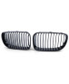 Nieren Grill / Kühlergrill Schwarz Glanz BMW 1er E81 E82 E87 LCI E88 Cabrio 2007-2013