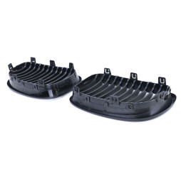 Nieren Grill / Kühlergrill Schwarz Glanz BMW 1er E81 E82 E87 LCI E88 Cabrio 2007-2013