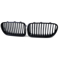 Nieren Grill Kühlergrill Bmw 5er F10 F11 Schwarz Glanz