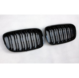 Nieren Grill / Kühlergrill Bmw 1er F20 F21 Schwarz Glanz