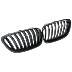 Nieren Grill Kühlergrill Bmw 2er F22 F23 Schwarz Glanz