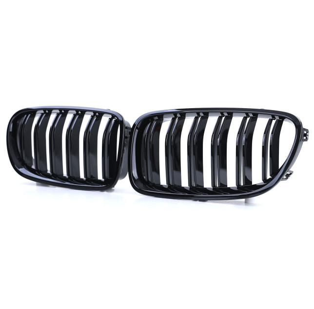 Nieren Grill Kühlergrill Bmw 5er F10 F11 Schwarz Glanz – Autoersatzteil kaufen
