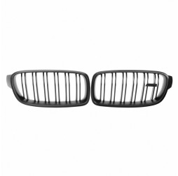 Nieren Grill Kühlergrill Bmw 3er F30 F31 Schwarz