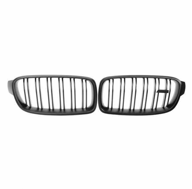 Nieren Grill Kühlergrill Bmw 3er F30 F31 Schwarz – Autoersatzteil kaufen