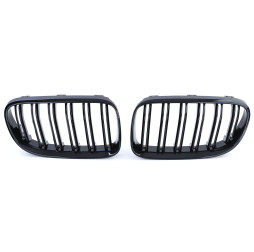 Nieren Grill Kühlergrill Bmw 3er E92 E93 LCI Schwarz Glanz