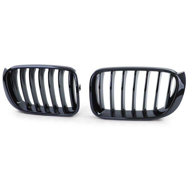Nieren Grill Kühlergrill Bmw X3 F25 X4 F26 Schwarz Glanz – Autoersatzteil kaufen