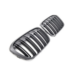 Nieren Grill Kühlergrill Bmw X1 F48 Schwarz Matt