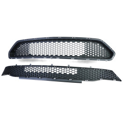 Nieren Grill Kühlergrill Ford Mustang 6 Schwarz Glanz