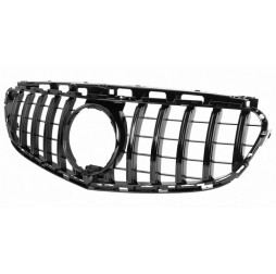 Nieren Grill Kühlergrill Mercedes E Klasse W212 S212 360° Schwarz Glanz