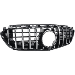 Nieren Grill Kühlergrill Mercedes E63 W212 S212 360° Schwarz Chrom