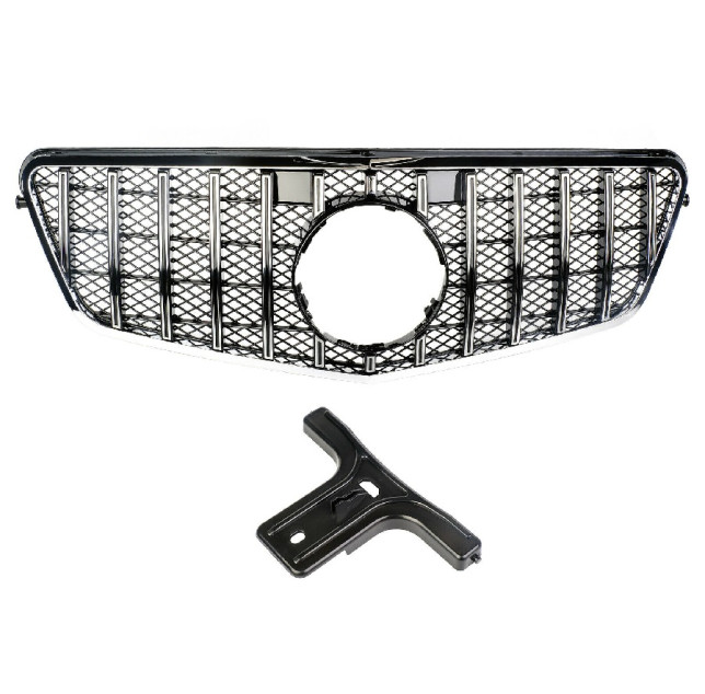 Nieren Grill Kühlergrill Mercedes E Klasse W212 S212 Schwarz Chrom – Autoersatzteil kaufen