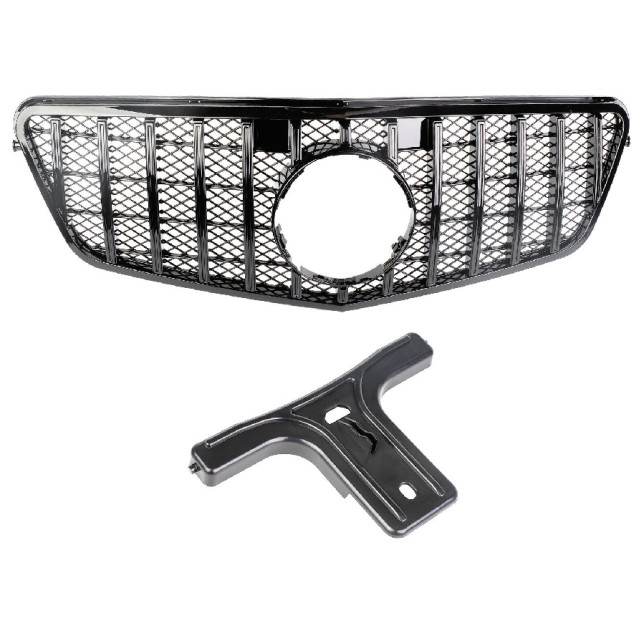 Nieren Grill Kühlergrill Mercedes E Klasse W212 S212 Schwarz Glanz – Autoersatzteil kaufen