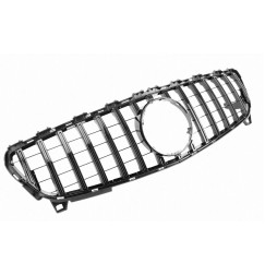 Nieren Grill Kühlergrill Mercedes A Klasse A45 W176 Schwarz Glanz