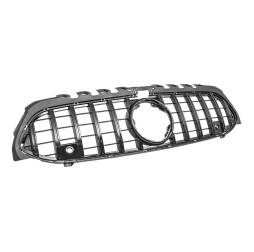 Nieren Grill Kühlergrill Mercedes A Klasse W177 V177 Schwarz Glanz