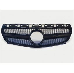 Nieren Grill Kühlergrill Mercedes A Klasse A45 W176 Schwarz Glanz
