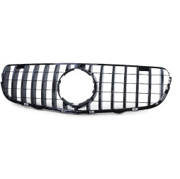 Nieren Grill Kühlergrill Mercedes GLC X253 C253 Schwarz Glanz