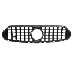 Nieren Grill Kühlergrill Mercedes GLC X254 C254 Schwarz Glanz