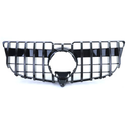 Nieren Grill Kühlergrill Mercedes GLK X204 Schwarz Glanz