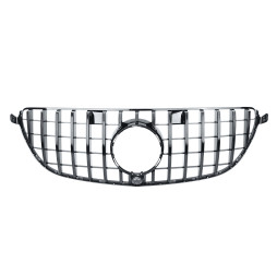 Nieren Grill Kühlergrill Mercedes GLE63 S C292 W166 Schwarz Glanz