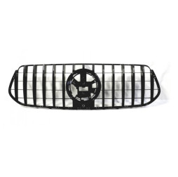 Nieren Grill Kühlergrill Mercedes GLE W167 C167 Schwarz Glanz