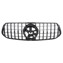 Nieren Grill Kühlergrill Mercedes GLE W167 C167 Schwarz Glanz