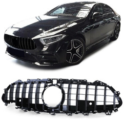 Nieren Grill Kühlergrill Mercedes Cls C257 X257 Schwarz Glanz